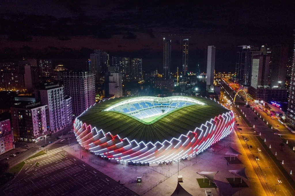adjarabet arena located in batumi