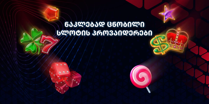 ნაკლებად ცნობილი სლოტის პროვაიდერები betlive-ზე